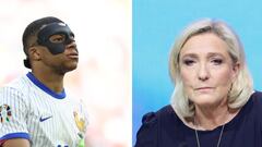 Ataque directo de Le Pen a Mbappé: “No representa a los franceses de origen inmigrante”