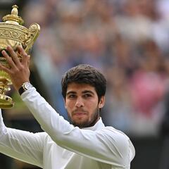 Alcaraz, campeón de Wimbledon: reacciones y última hora de la final Alcaraz - Djokovic
