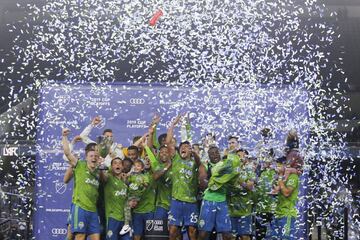 El festejo de Seattle en imágenes: Campeones del Oeste en la MLS