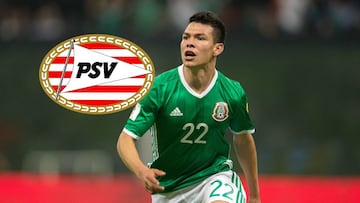 El PSV firma preacuerdo con Hirving Lozano