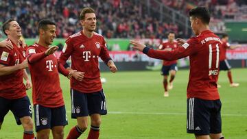 Bayern M&uacute;nich derrot&oacute; 3-1 a Wolfsburgo