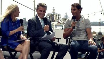 Nadal: "No me vuelve loco mirar el cuadro, no me importa"