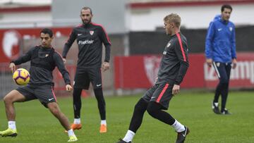 22/11/18 Entrenamiento del Sevilla fc
Kjaer