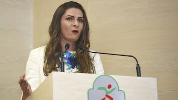 La directora de la Comisión Nacional de Cultura Física y Deporte aseguró que el organismo ha invertido 40 mdp en la Selección de Natación Artística y que no han podido comprobar apoyos del ejercicio 2016-2018.