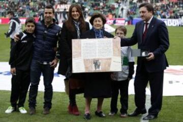 Homenaje a Francisco Ibarra.