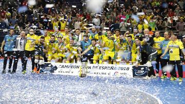 18/03/18 MOVISTAR INTER vs JAEN PARAISO INTERIOR
FINAL COPA ESPAÑA FUTBOL SALA
JAEN PARAISO INTERIOR CAMPEON DE LA COPA DE ESPAÑA
ALEGRIA CELEBRACION
