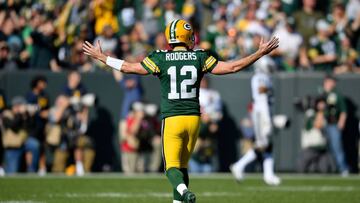 Aaron Rodgers demostr&oacute; que son los buenos quarterbacks los que hacen buenos receptores, y no al rev&eacute;s.