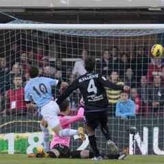La increíble racha de Iago Aspas contra el Valladolid