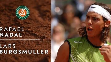 El inicio de la leyenda de Nadal en Roland Garros cumple 15 años