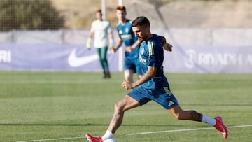 15/07/25 ENTRENAMIENTO REAL ZARAGOZA LOS ANGELES DE SAN RAFAEL SEGOVIA DANI TASENDE