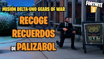 ¿Dónde están los recuerdos de palizabol en Fortnite? Misión Delta-Uno/Gears of War