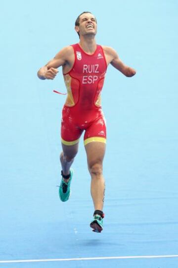 Jairo Ruiz López ha ganado la medalla de bronce en la prueba de Triatlón.
