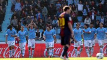 Siesta del Barça en Balaídos