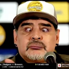 En México se mofan sin piedad de Maradona: su estado, su forma de hablar, sus bailes...