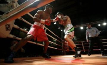 Combate Nicolás González-Kevin Dotel de peso superligero.