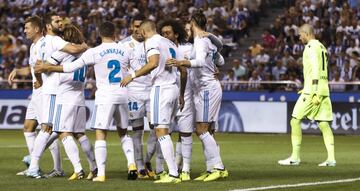 Deportivo 0-3 Real Madrid: LaLiga Week 1 - in pictures