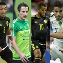¿Quiénes para suplir las seis ausencias de México ante Costa Rica?