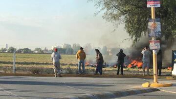 Cae helicóptero en el que viajaba el Secretario de Seguridad de Aguascalientes