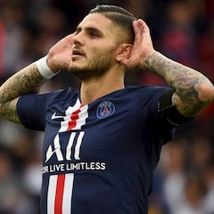 El PSG deja fuera a Icardi de la lista de la Champions