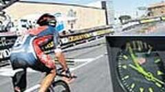 Pereiro salió 23 segundos tarde a lo Perico Delgado