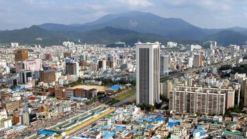 La ciudad de Gwangju.