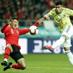 Colombia cae ante Corea del Sur en un partido experimental