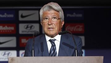 Cerezo, presidente del Atlético.