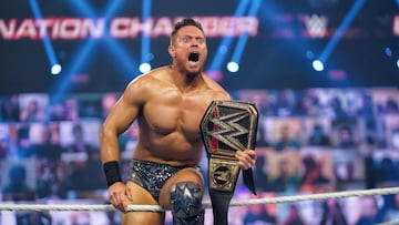 The Miz en WWE Elimination Chamber.