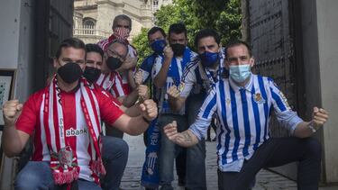 Los chavales de la terraza de Irún