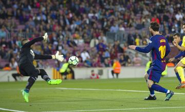 Messi anotó el 3-0.