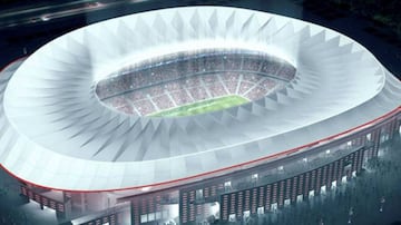 How Atlético's Wanda Metropolitano stadium in Madrid should look.