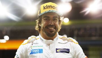 Fernando Alonso en Singapur.