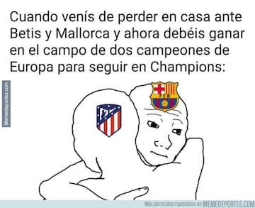 Los mejores memes de la derrota del Barcelona en Champions