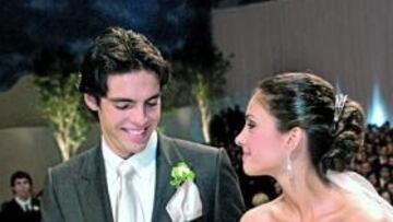 <b>CAROLINE CELICO. </b>Con ella se casó Kaká en Sao Paulo el 23 de diciembre de 2005.