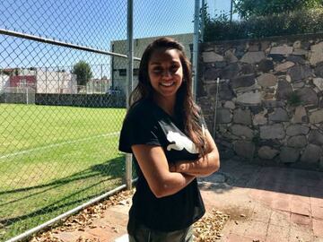 Andrea Sánchez, jugadora de Chivas en entrevista con AS México