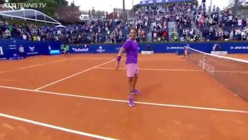 ¿El mejor partido del año? ¡Nadal celebró como nunca se vio!