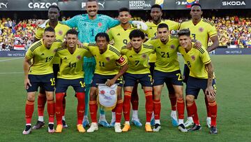 La Selección Colombia enfrentó a la Selección Irak en el estadio Mestalla, de Valencia, España. Este fue el primer amistoso de la Fecha FIFA.