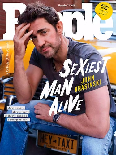 John Krasinski, el Mr. Fantástico fallido del UCM, no da crédito a su elección como hombre más sexy del mundo