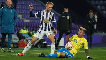 VALLADOLID. 15/12/21. PHOTOGENIC. PARTIDO DE COPA DEL REY ENTRE EL REAL VALLADOLID Y LA UD LAS PALMAS 
 VICTOR NARRO