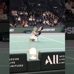 El efusivo festejo de Garin tras su gran victoria en Francia