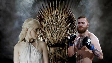 Conor McGregor podr&iacute;a coincidir con Emilia Clarke en la serie de Juego de Tronos, donde se especula que el luchador irland&eacute;s tendr&aacute; un papel.