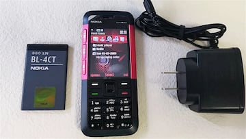 telefono movil antiguo viejo nokia radio fm analogica