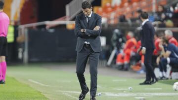 01/11/20 PARTIDO PRIMERA DIVISION 
 VALENCIA CF - GETAFE
 JAVI GRACIA