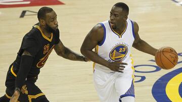 Green y James se enfrentan en un partido de las Finales