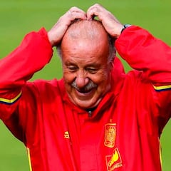 Del Bosque vuelve a entrenar como animación solidaria