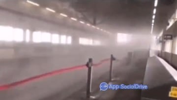 Lo más impresionante que verán hoy: el tren bala de Japón pasando a 500 km/h