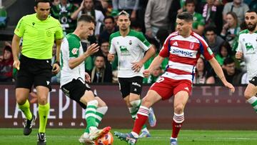 Iñigo Vicente y Sergio Ruiz, del Racing y Granada.
