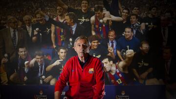 Barcelona, 11/02/2019. Entrevista al Svetislav Pesic, entrenador del FC Barcelona de Basquet. (Foto: JUAN BARBOSA)