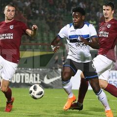 Duván Zapata, el referente del ataque del Atalanta en Italia