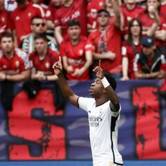 LaLiga denuncia el “Vinicius, muérete” en El Sadar